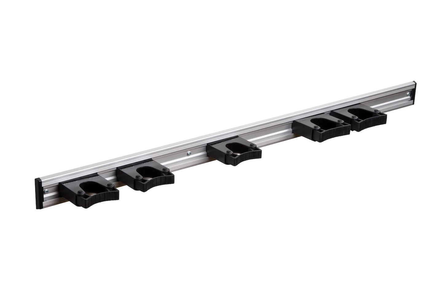 Toolflex Original 36 in Garage Tool Organizer with 5 Rail or Wall Mount Holders - Black (473-9-0302-1)