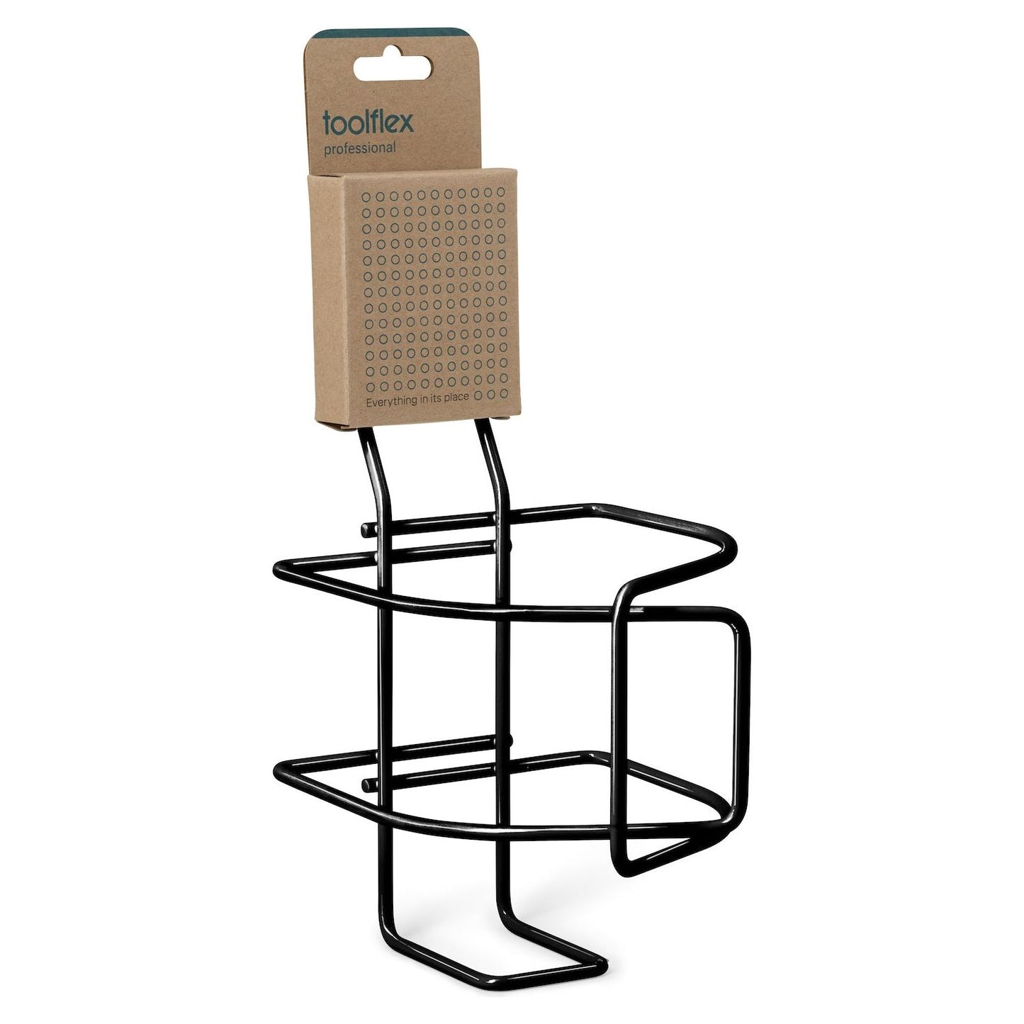 Toolflex One Wipes Canister Holder, Up to 5 Inch Diameter, Black (3331-1)