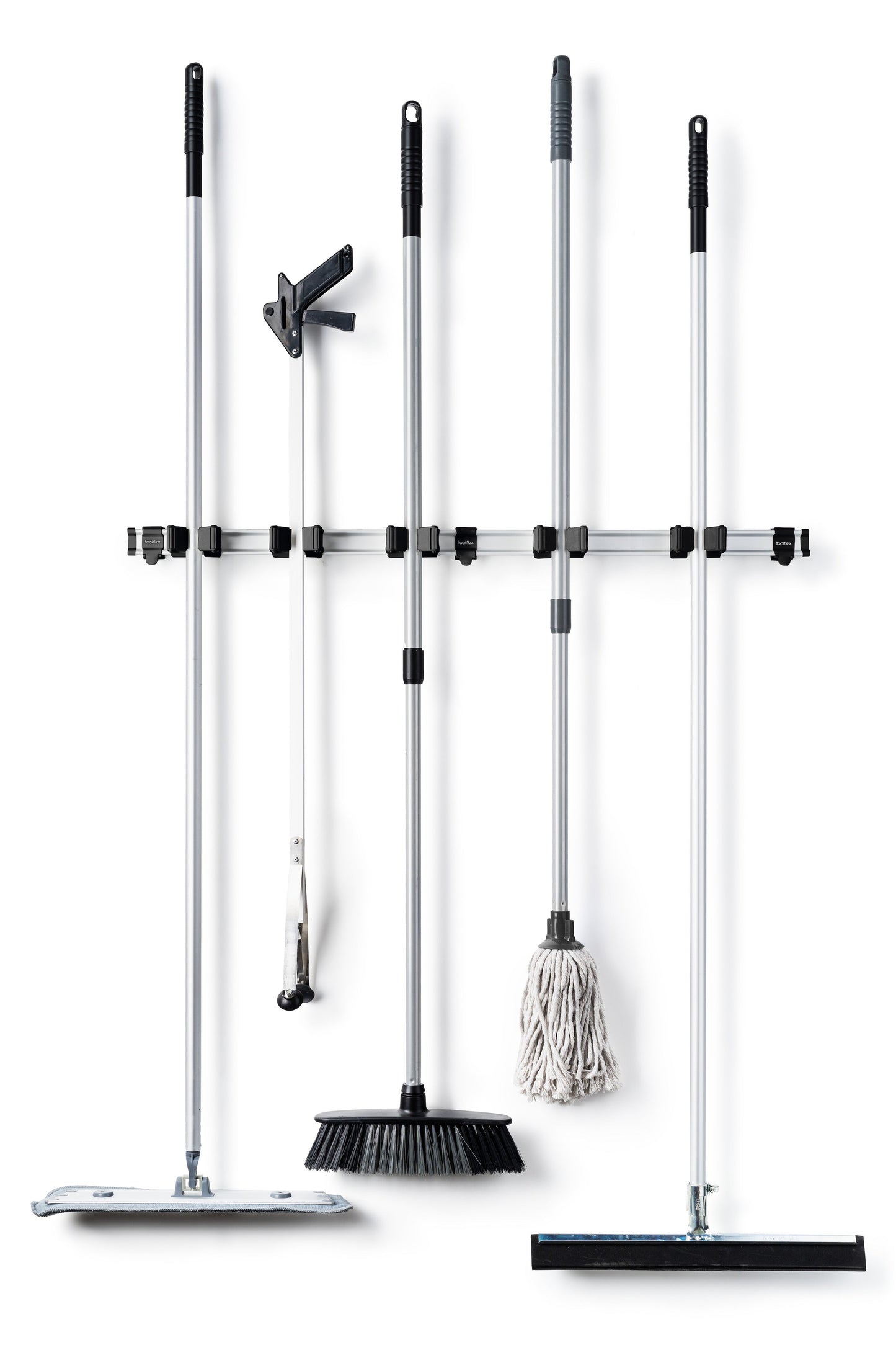Toolflex One 37 in Garage Tool Organizer with 5 Universal Holders