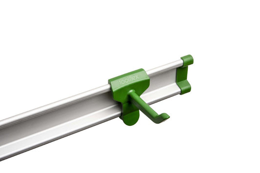 Toolflex One Utility Hooks – Snap-On Rail Accessory, 3-Pack