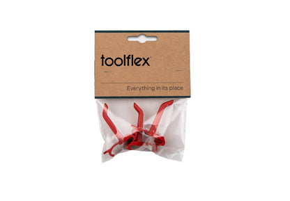 Utility hook packaging with wall-mounted storage accessory