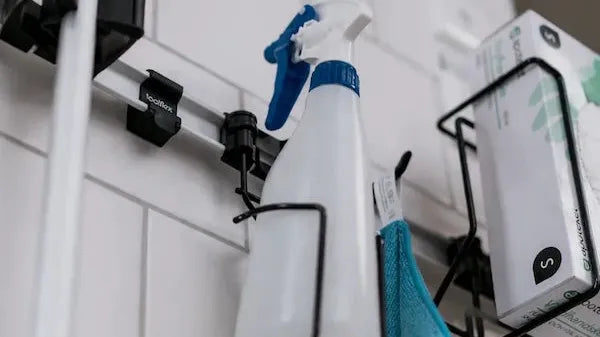 Toolflex One bottle storage system in hotel or hospitality setting